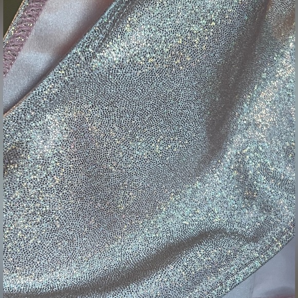 Pink Shimmer Bikini Rave Top - Picture 4 of 4